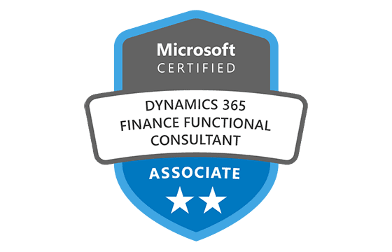 Microsoft Certified: Dynamics 365 Finance Functional Consultant Associate Exams