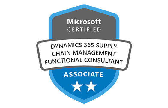 Microsoft Certified: Dynamics 365 Supply Chain Management Functional Consultant Associate Exams