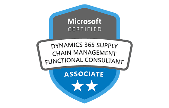 Microsoft Certified: Dynamics 365 Supply Chain Management Manufacturing Functional Consultant Associate Exams